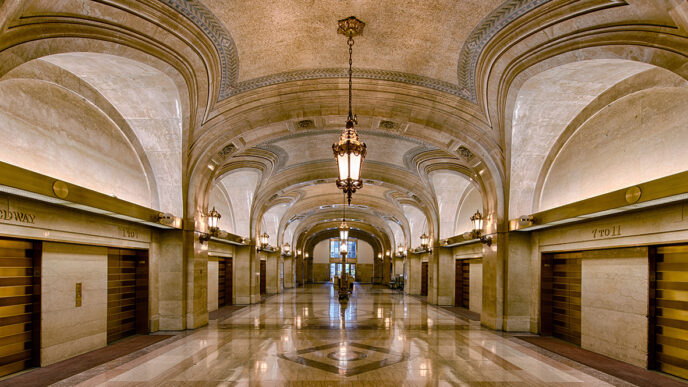 Interior view